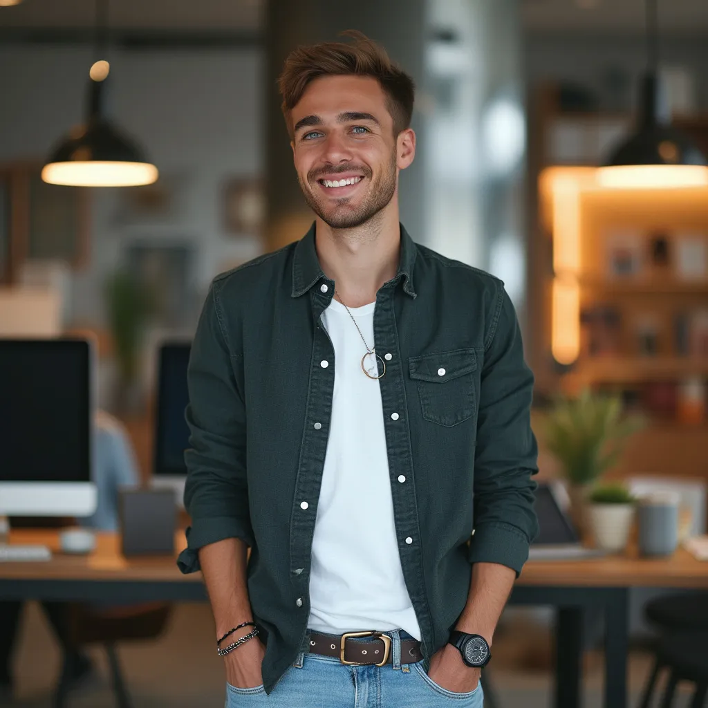 Fundador de startup tecnológica